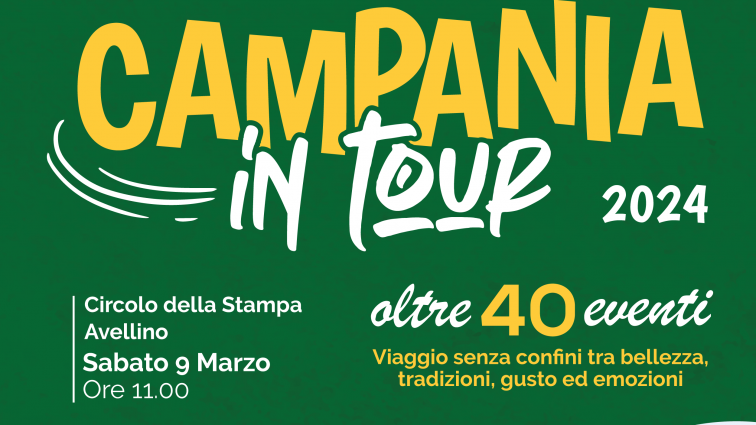 AVLive - "Campania in Tour 2024, sabato 9 marzo la presentazione
