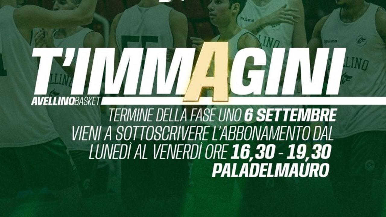 Avellino Basket, kit ufficiale in regalo per l'abbonato numero 700
