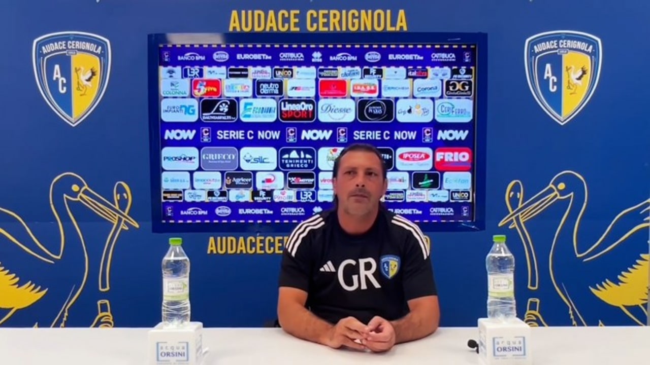 Raffaele: "L'Audace Cerignola non ha paura dell'Avellino"