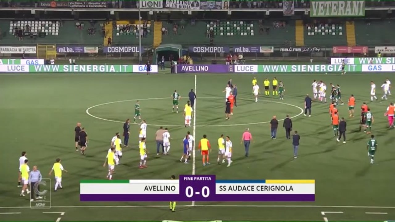 Avellino-Audace Cerignola 0-0, gli highlights