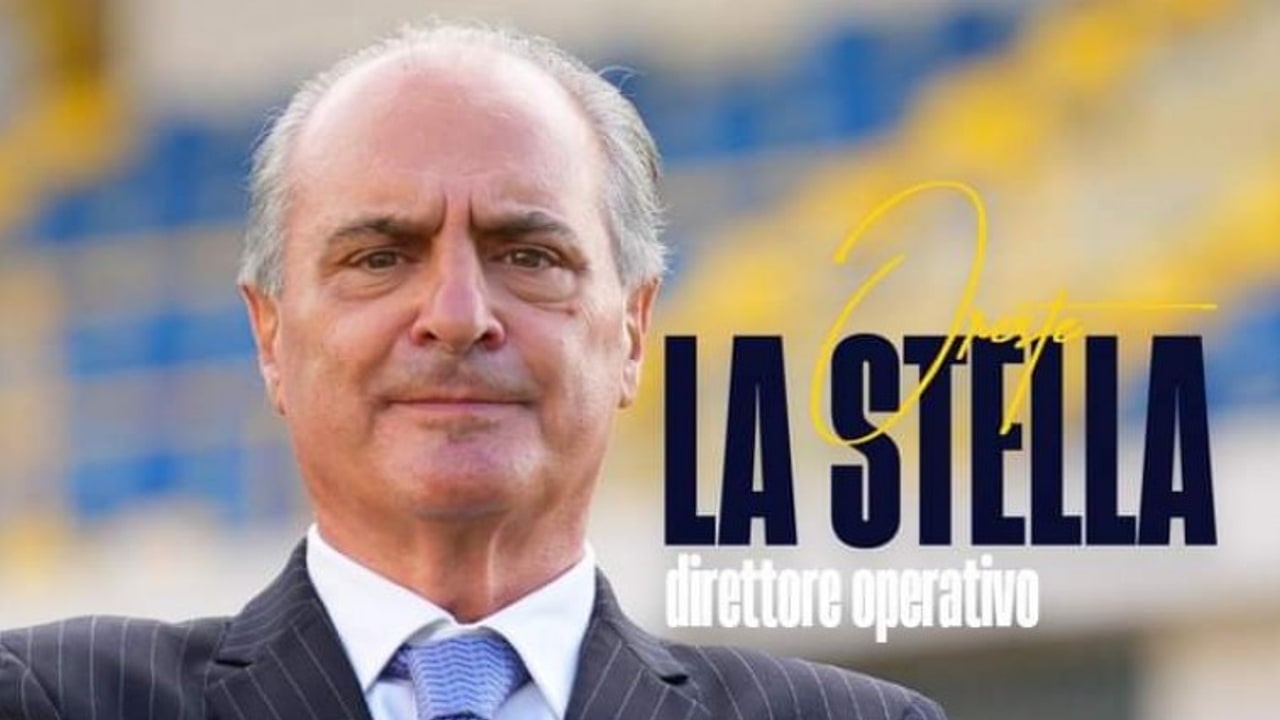 Juve Stabia, Oreste La Stella è il nuovo direttore operativo