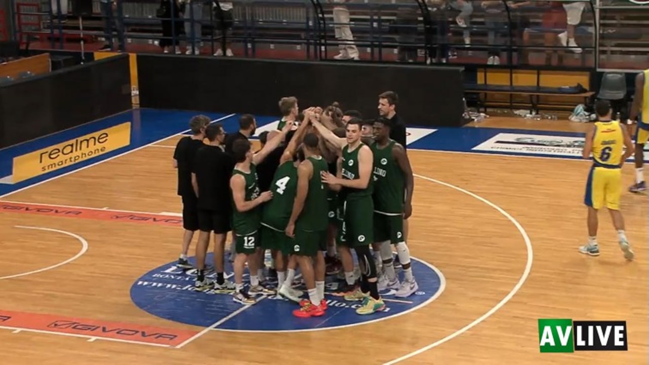 Givova Scafati-Avellino Basket 87-95, gli highlights