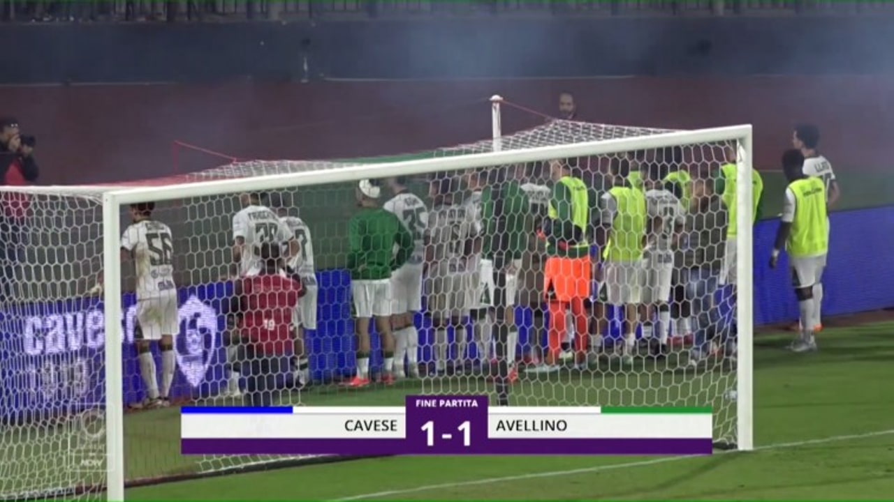 Cavese-Avellino 1-1, gli highlights
