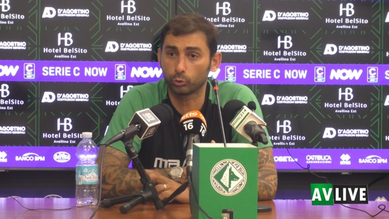 Avellino, una giornata di squalifica a Pazienza: stop di un turno anche per La Porta e Zoila