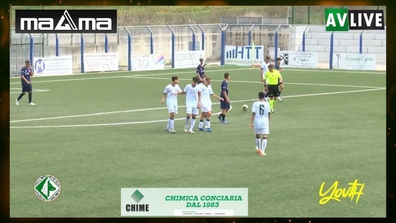Under15 C - Avellino-Team Altamura 9-0. I lupi al comando da soli