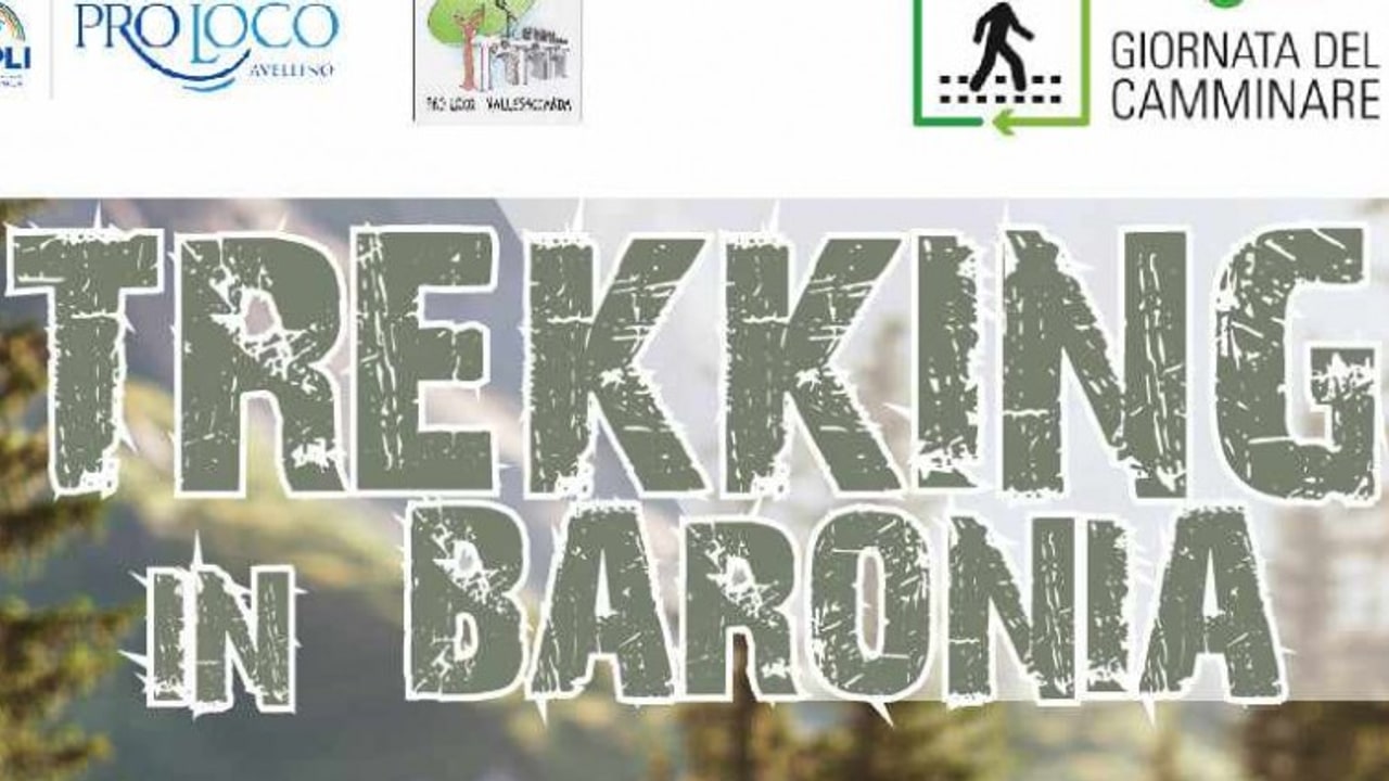 “Trekking in Baronia”, domenica il percorso da Vallesaccarda a Trevico