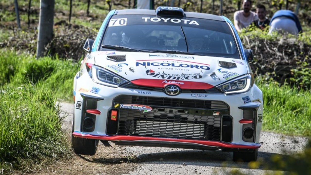 Giovanni Dello Russo campione Under 23 GR Yaris Rally Cup