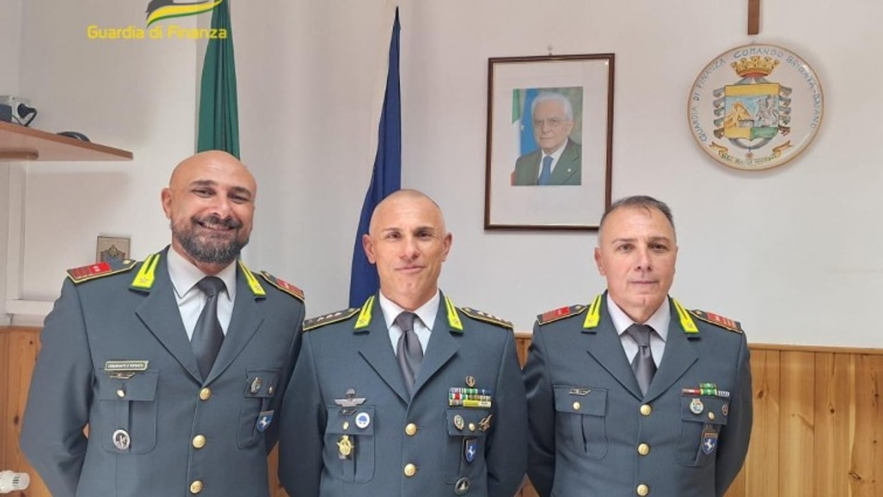 Guardia di Finanza, passaggio di consegne alla Tenenza di Baiano