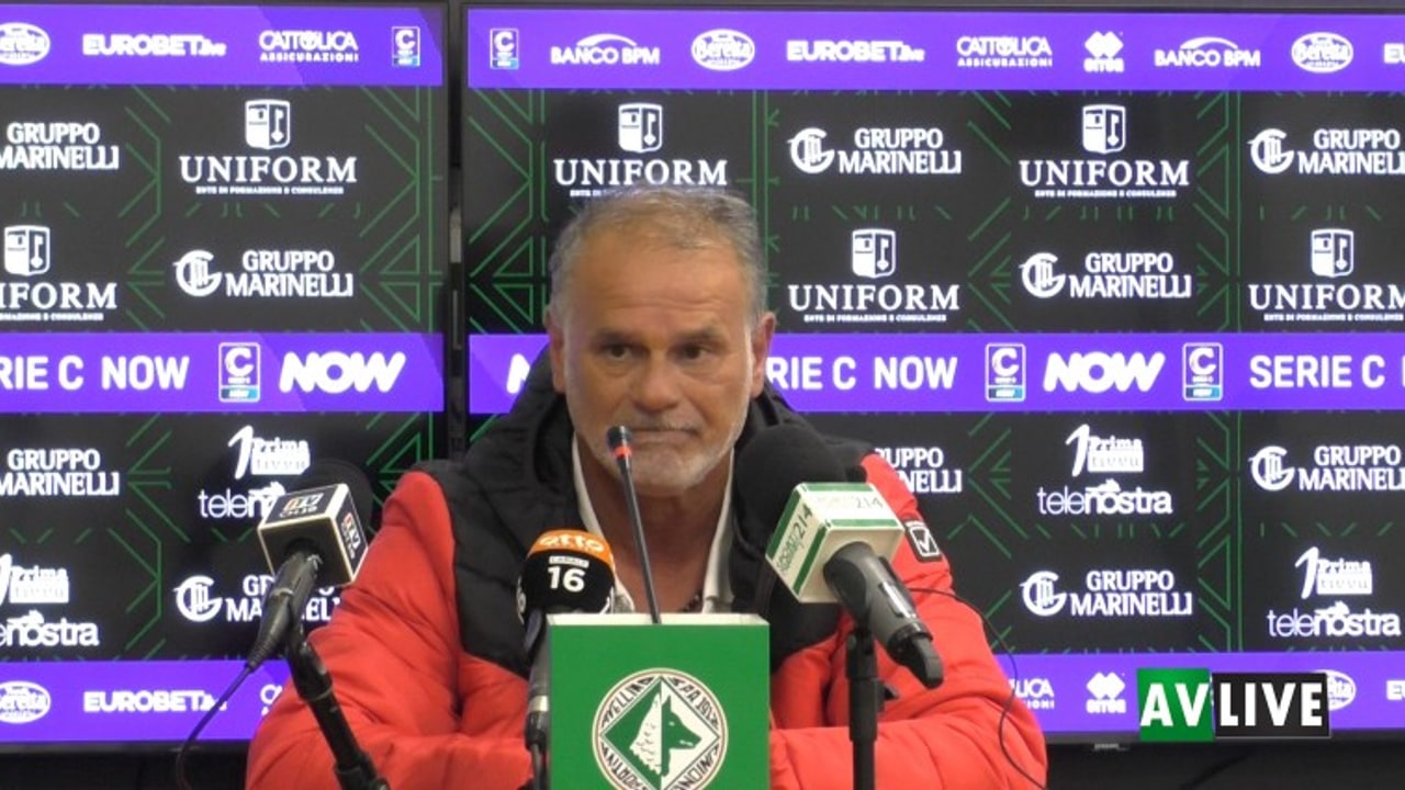 Modica: "L'Avellino è una signora squadra. Abbiamo preso una bastonata"