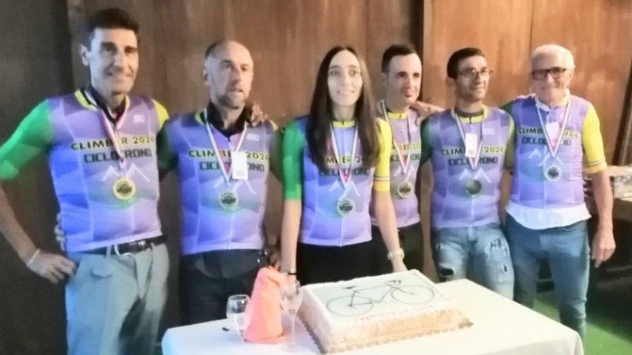 Assegnate le maglie ai vincitori del campionato interregionale ciclocrono 2024