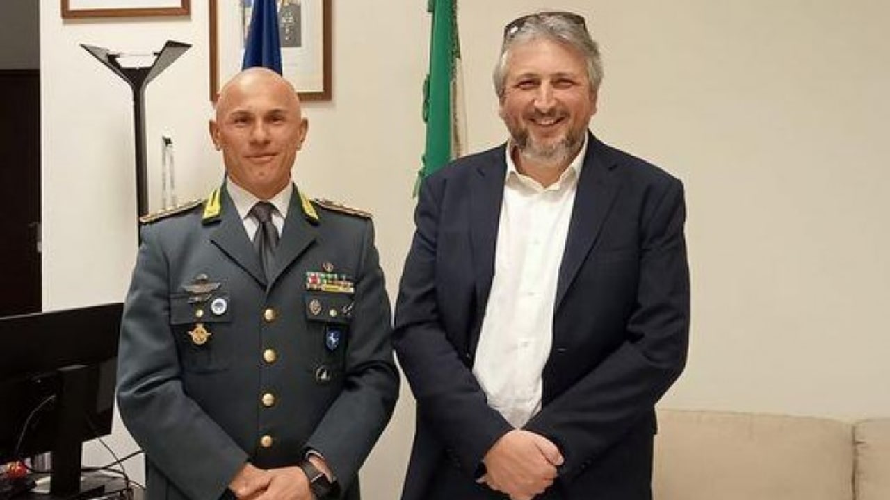 Guardia di Finanza Avellino, il Comandante Erra riceve in visita l'Associazione antiusura “Sos Impresa Avellino"