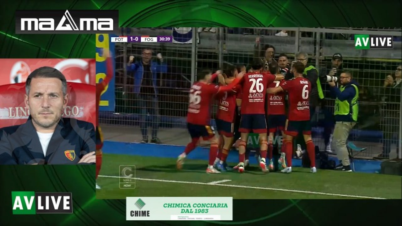 Potenza, De Giorgio: "L'Avellino ha 20 titolari. Oseremo nelle individualit&agrave; per poter vincere"