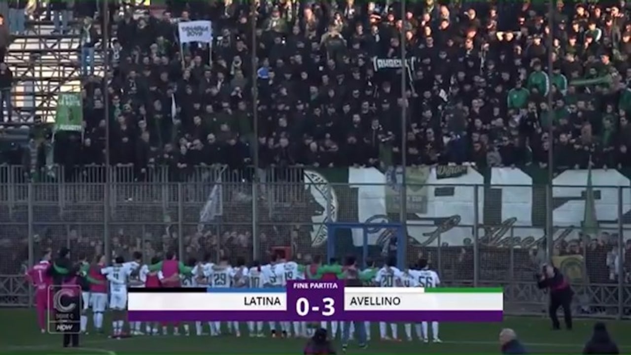 Latina-Avellino 0-3, gli highlights