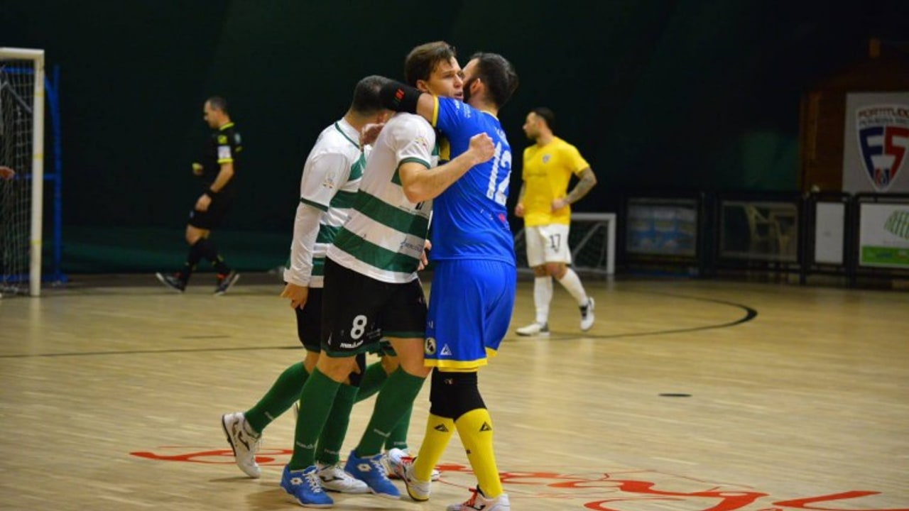 Fortitudo Pomezia-Sandro Abate 4-4, gli highlights