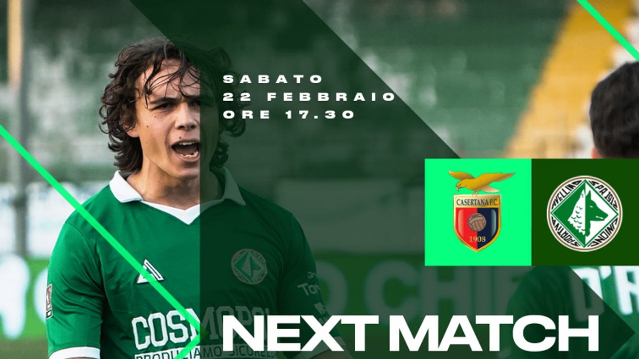 Casertana-Avellino, nel pomeriggio parte la prevendita per il settore ospiti