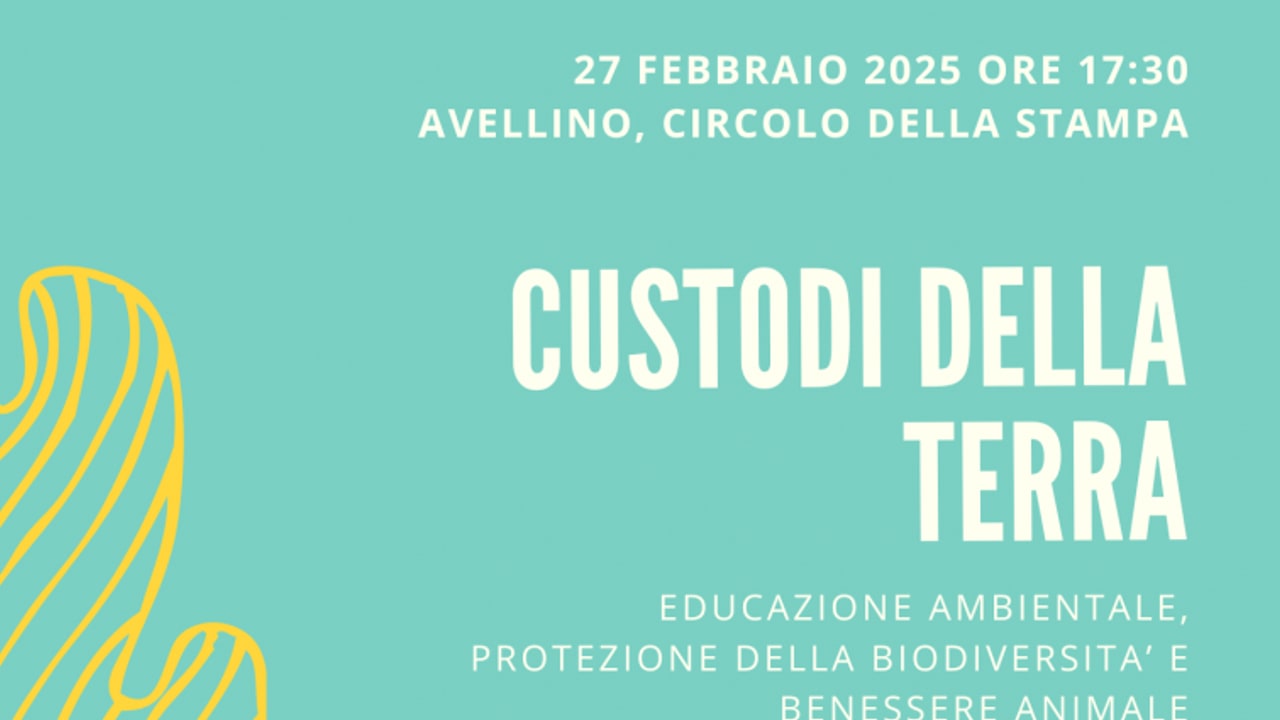 "Custodi della Terra", convegno sull'educazione ambientale con Sergio Costa