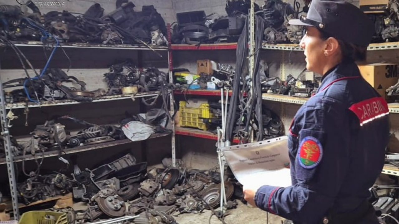 Sirignano, campagna controlli autodemolitori: i Carabinieri sequestrano un’azienda