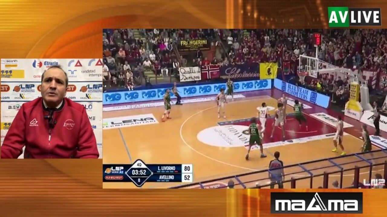 Coach Di Carlo: "Abbiamo dato una bella spinta ad Avellino che è caduta nel burrone"