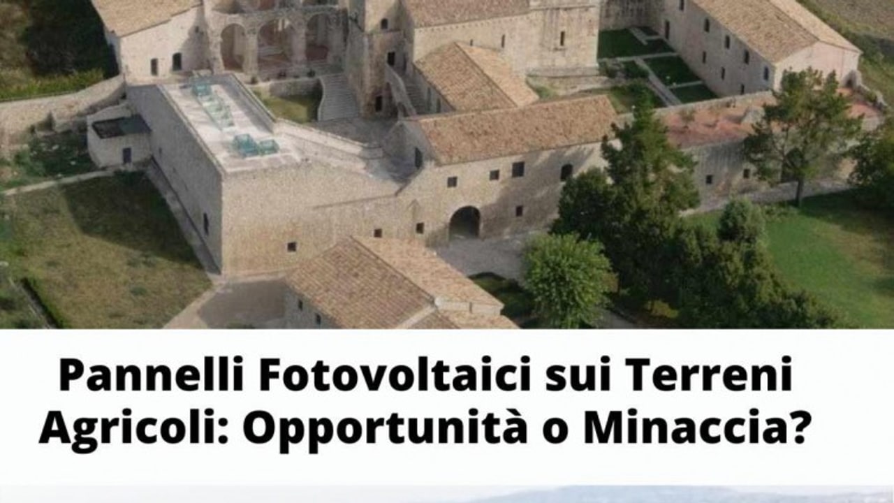 Pannelli fotovoltaici sui terreni agricoli: opportunità o minaccia? Assemblea a Sant'Angelo dei Lombardi
