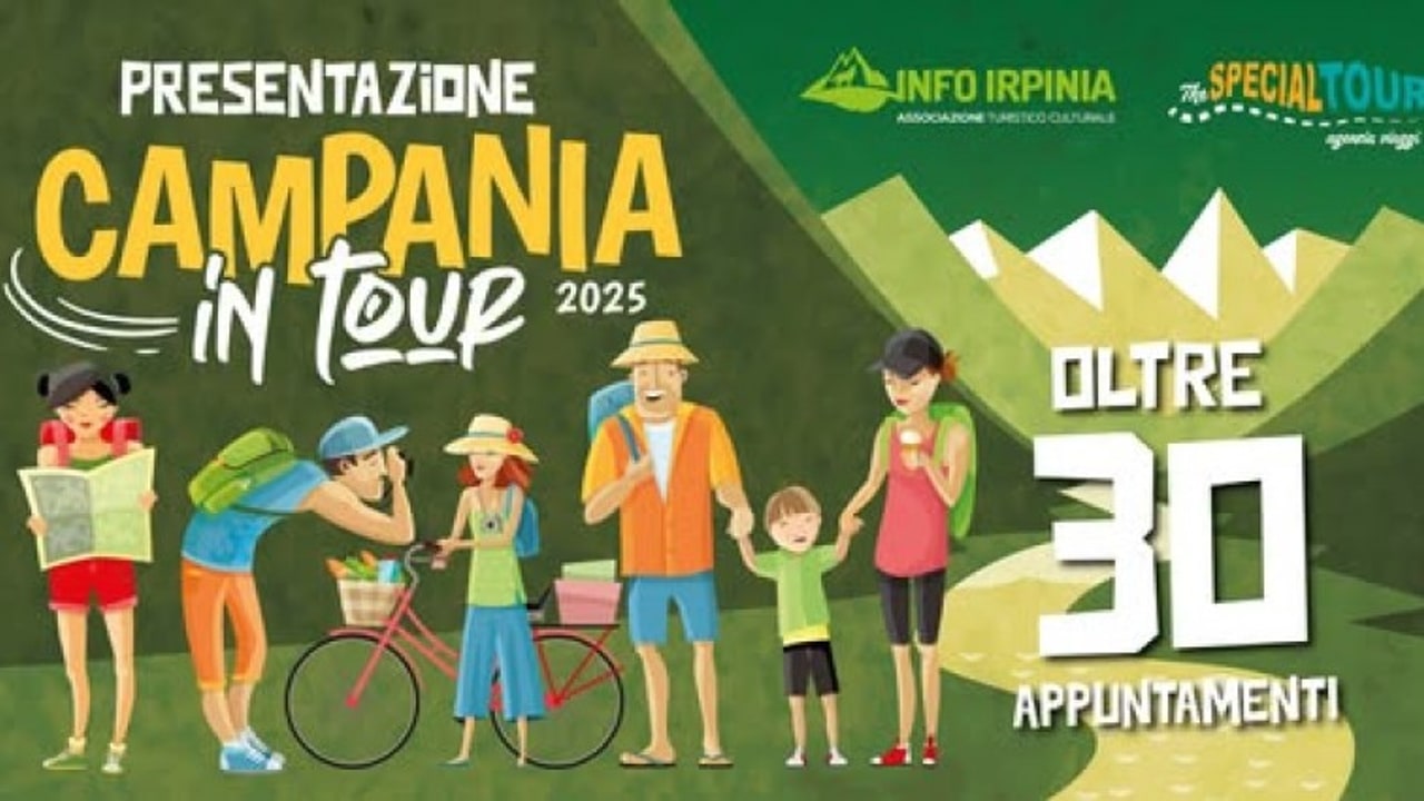 Sabato 8 marzo la presentazione di Campania in Tour 2025