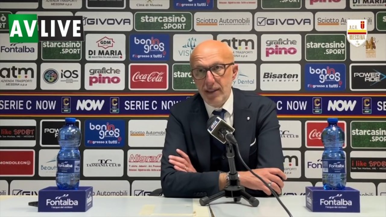 Banchieri: "Orgoglioso dei miei ragazzi e dei tifosi messinesi"