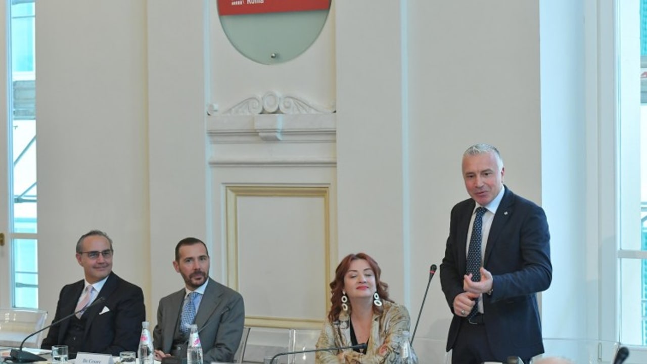 Santoli alla Camera di Commercio di Roma per il Festival dell&rsquo;Imprenditore