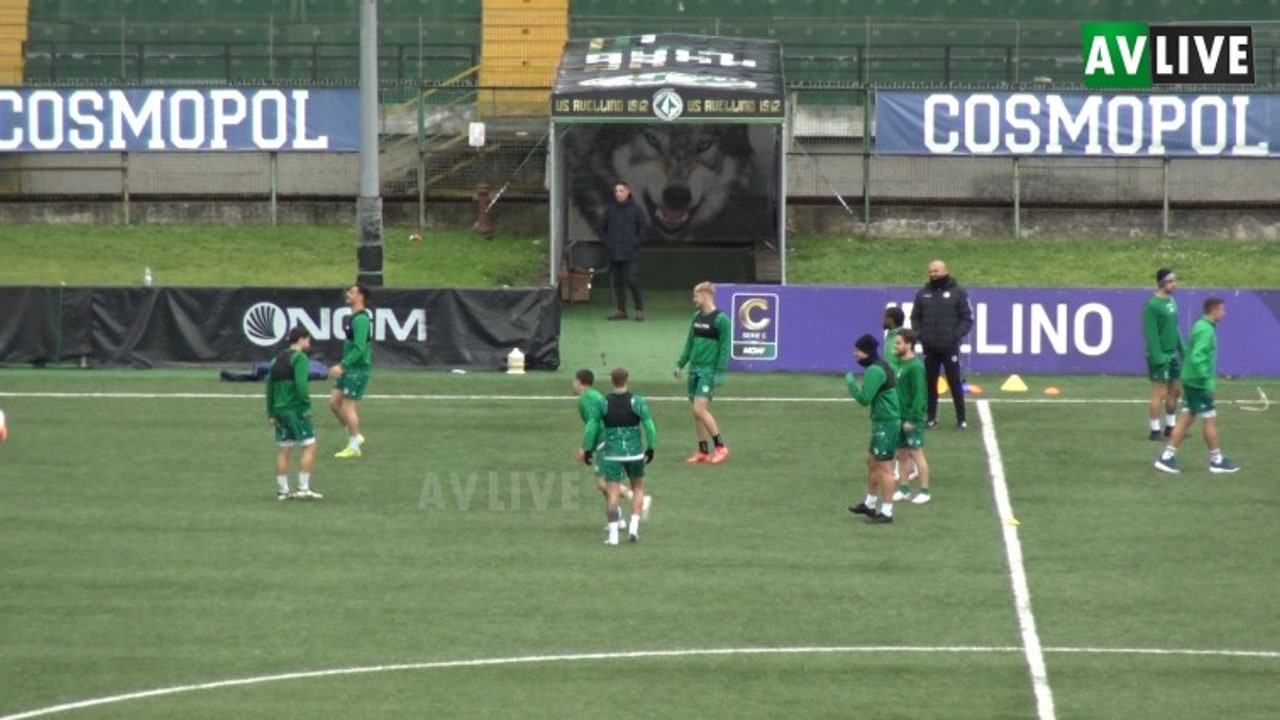Continua la preparazione dell'Avellino. Il video della partitella in famiglia