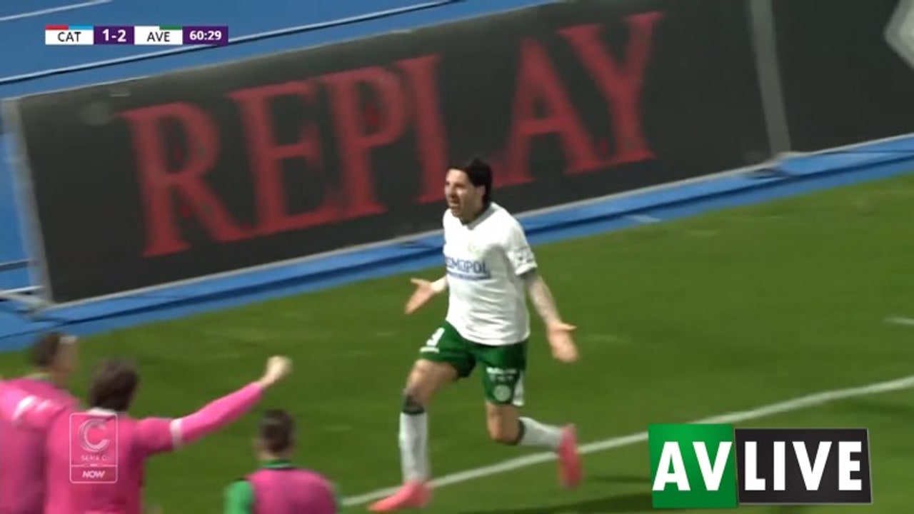 Catania-Avellino 1-2, i gol
