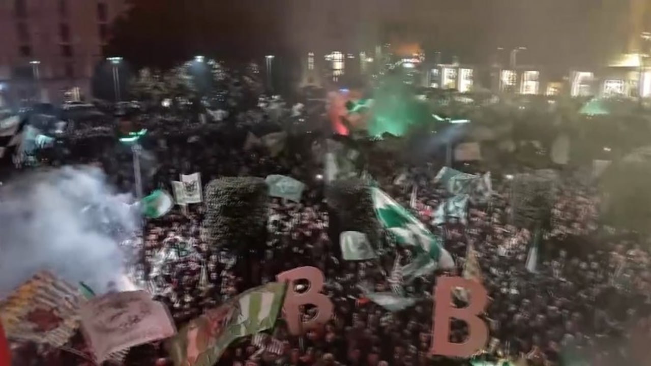 Avellino promosso in serie B: la festa in Piazza Libertà