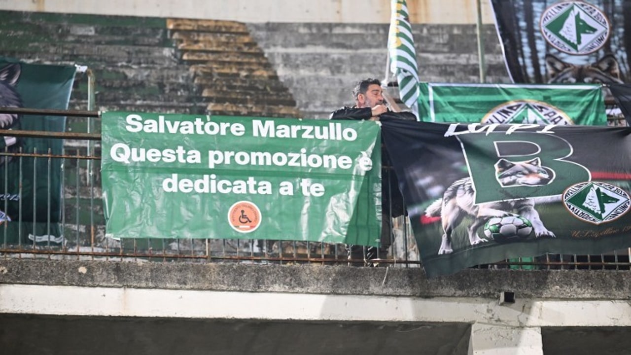 M.I.D., striscione allo stadio per Salvatore Marzullo
