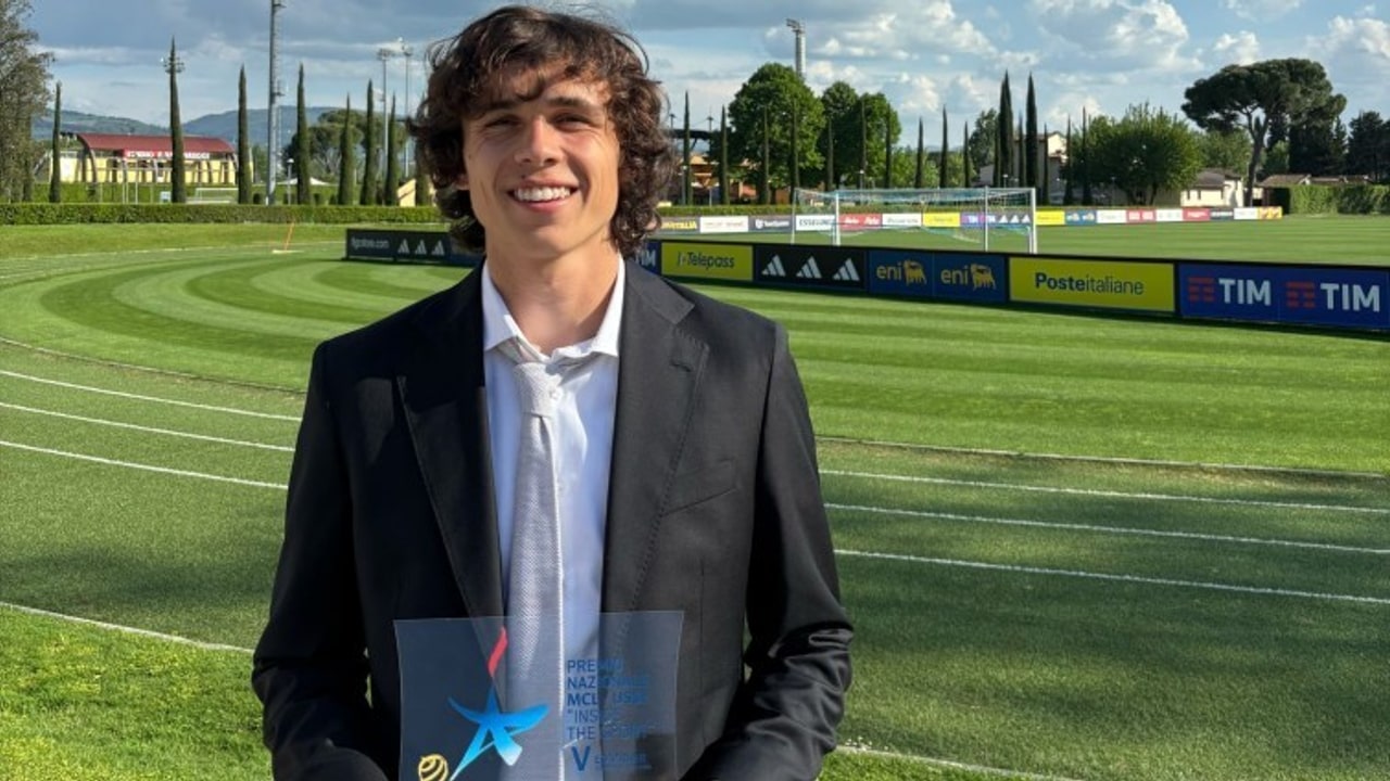 Avellino, Palumbo premiato a Coverciano