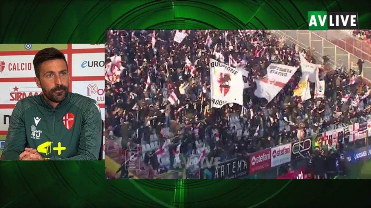 Padova, Andreoletti: "Avellino avversario forte. Scenderà in campo una formazione supercompetitiva"