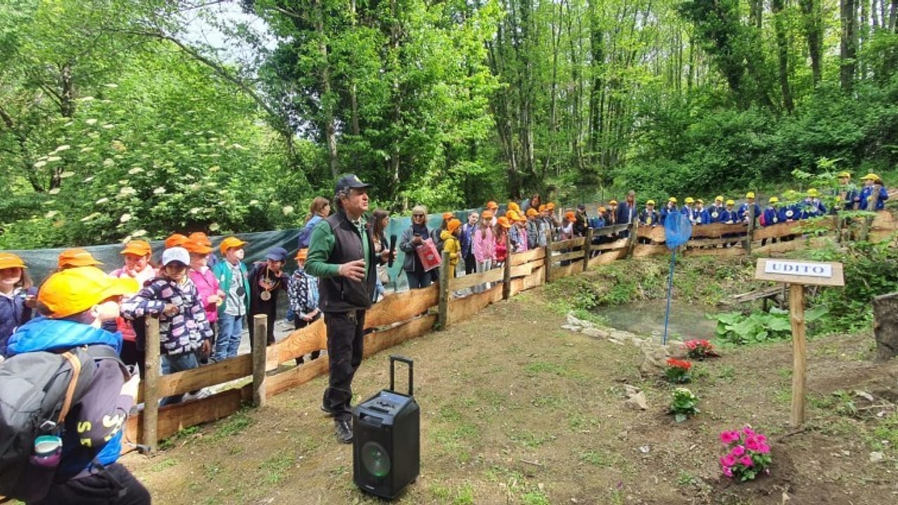 Monteforte Irpino, gli alunni dell'I.C. Aurigemma visitano l’oasi per la biodiversità più grande del Sud Italia