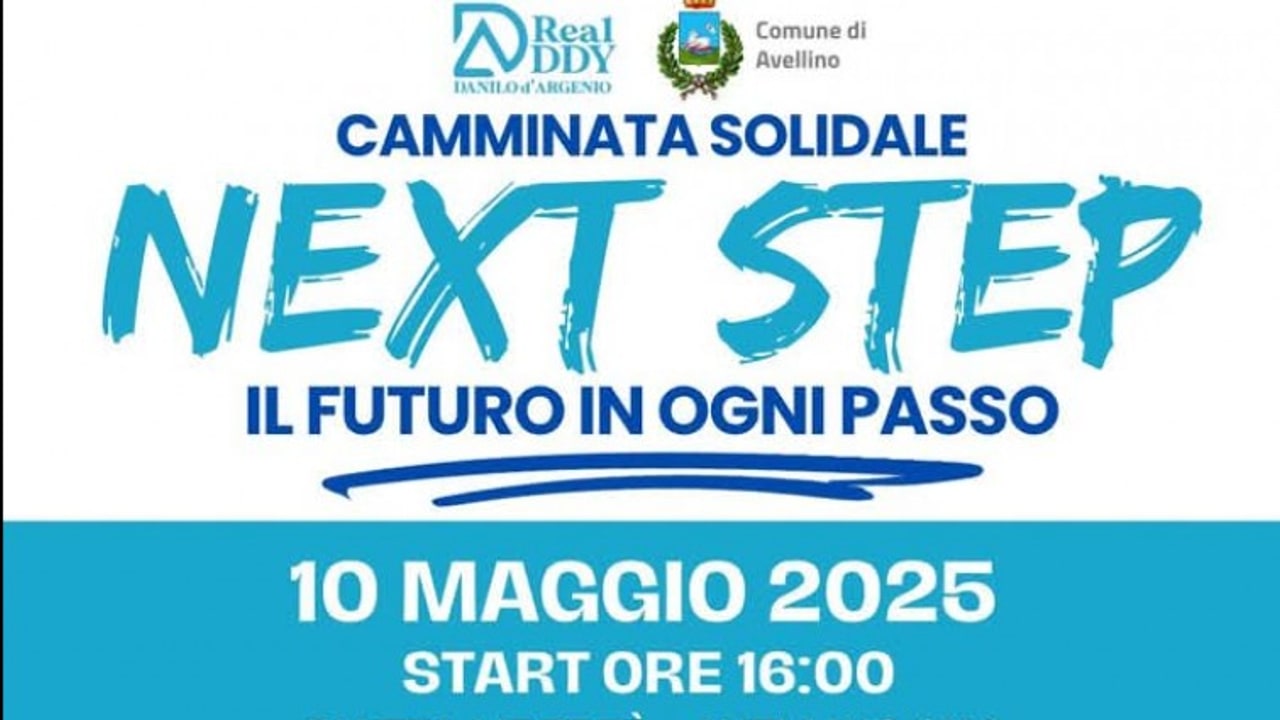 "Next Step – Il futuro in ogni passo”, camminata solidale in città per ricordare Danilo D'Argenio