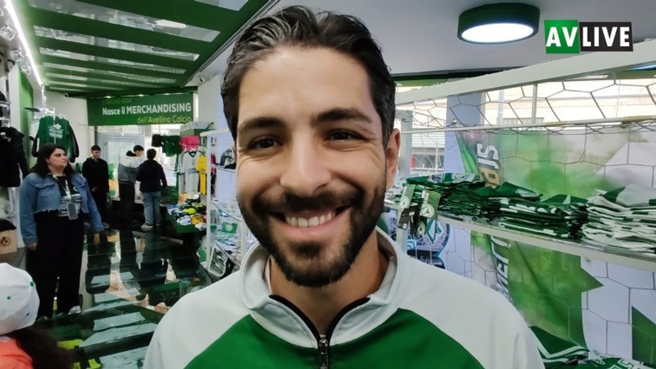 La festa allo Store dell'U.S.Avellino