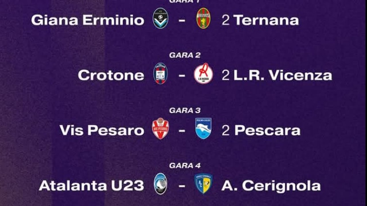 Play-off Nazionali: ecco gli abbinamenti del secondo turno