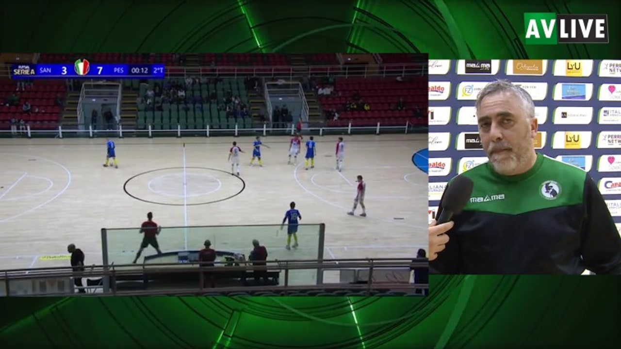 Le dichiarazioni di mister Basile nel dopo gara di Sandro Abate-Pesaro