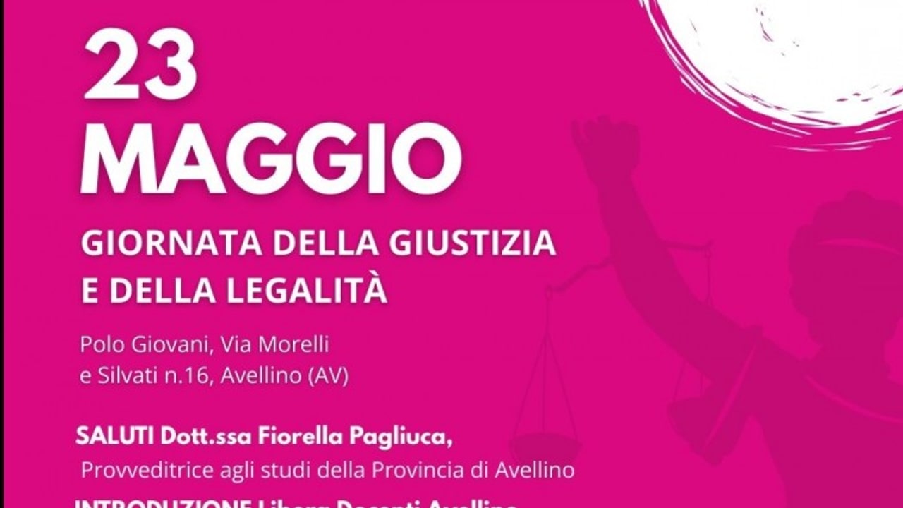 Libera Avellino celebra la Giornata della giustizia e della legalità