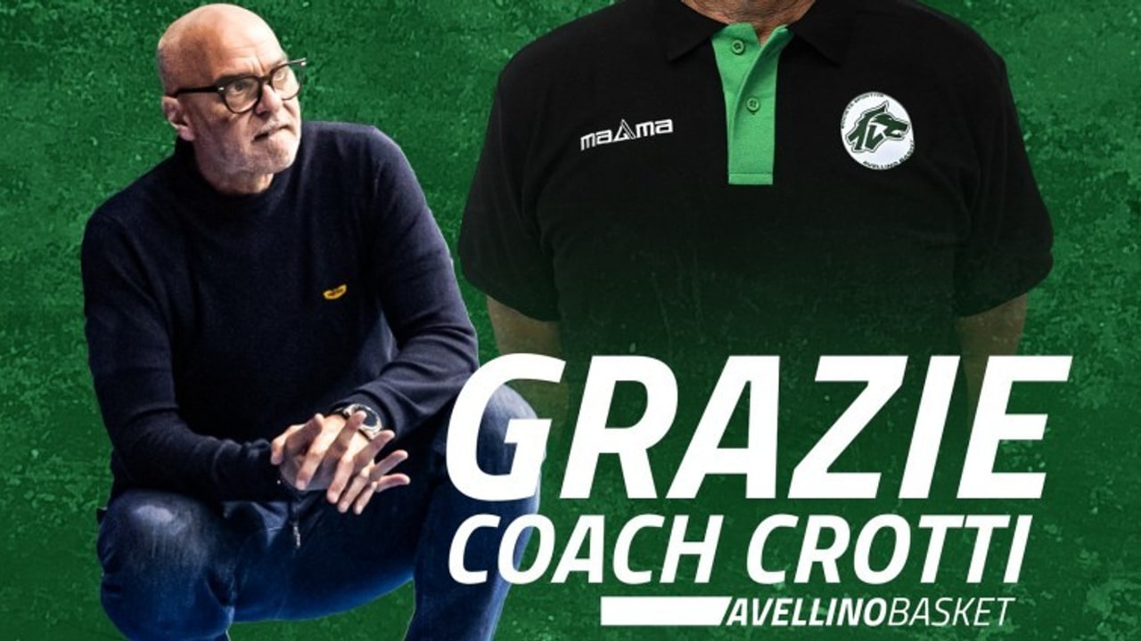 L'Avellino Basket saluta Crotti, Lombardi: "E' stato tassello fondamentale per nostra crescita"