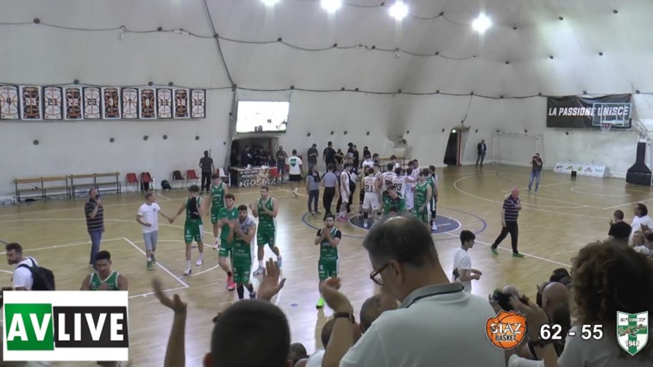 Piazza Armerina-Scandone Avellino 62-55, gli highlights