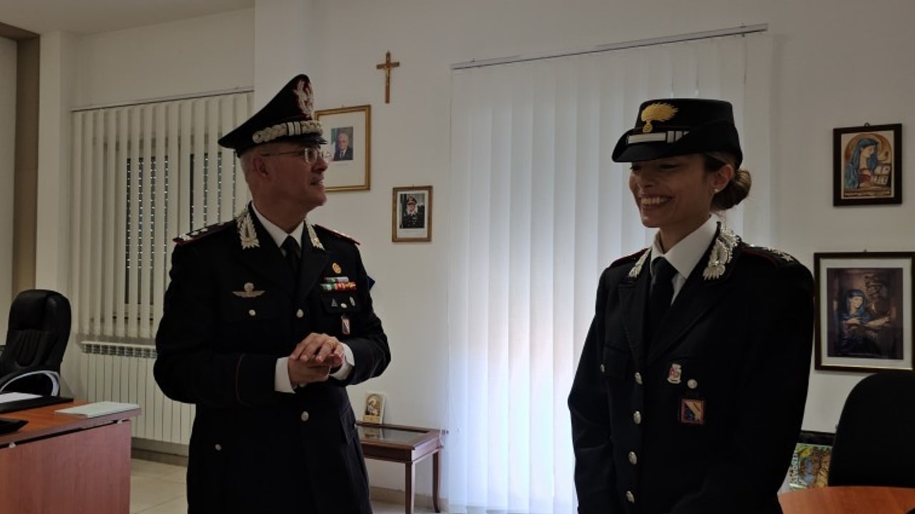 Ariano Irpino, il Generale La Gala in visita alla Compagnia dei Carabinieri