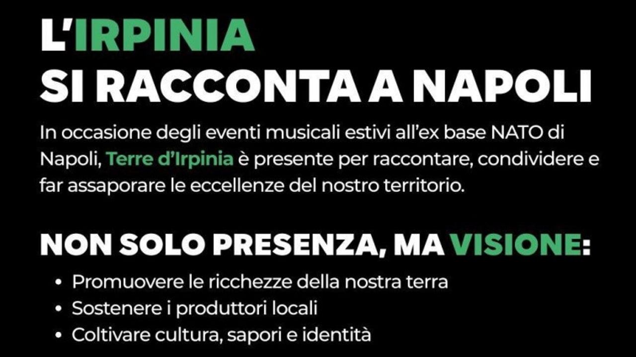 Terre d’Irpinia approda a Napoli con il Festival SuoNato