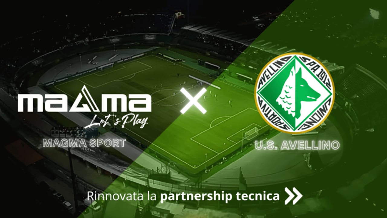 U.S. Avellino e Magma Sport, rinnovata la partnership tecnica per altri tre anni