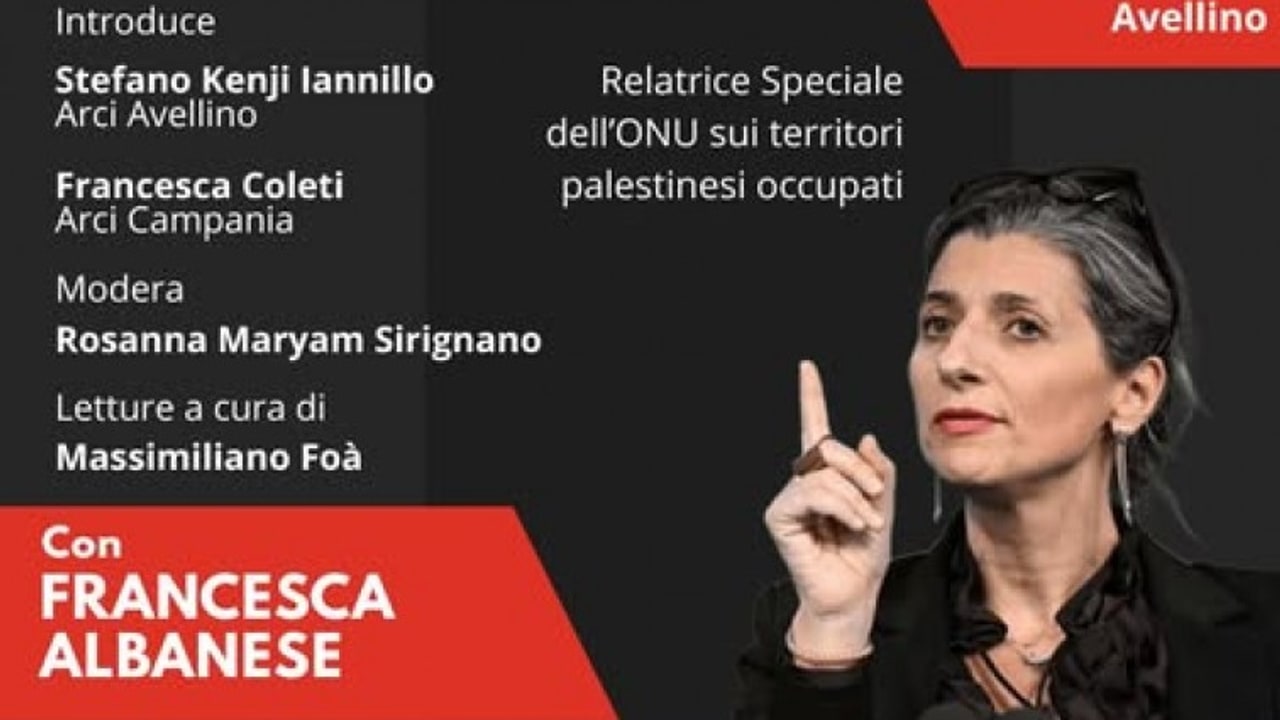 "Quando il mondo dorme", il 25 luglio Francesca Albanese presenta il suo libro ad Avellino