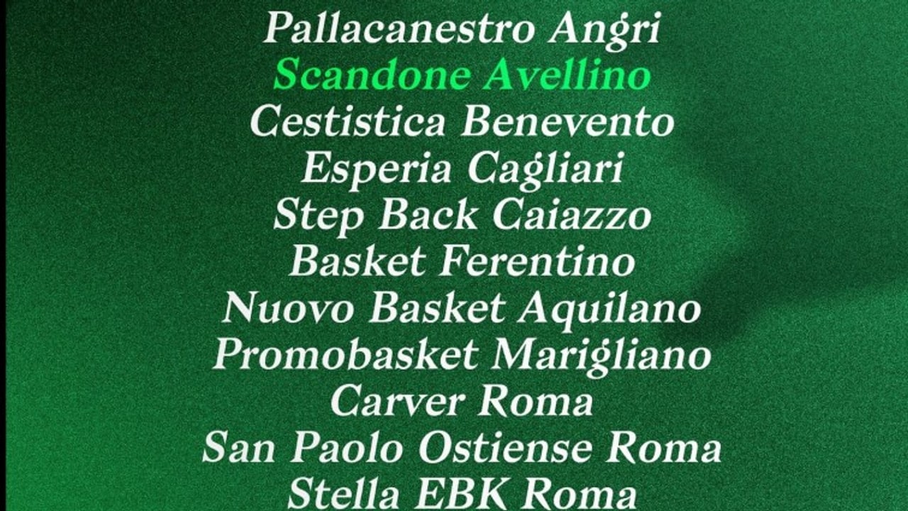 Scandone Avellino, i biancoverdi inseriti nel Girone E di Serie B Interregionale
