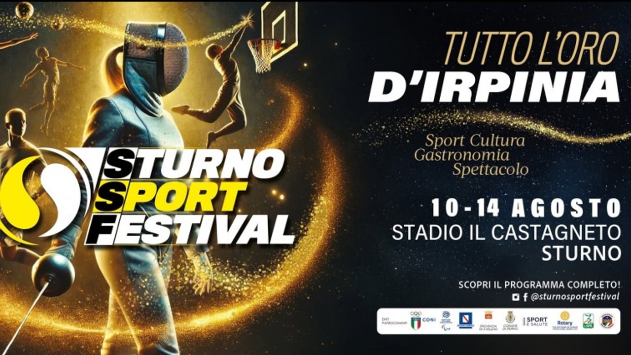 "Sturno Sport Festival", la sesta edizione dal 10 al 14 agosto