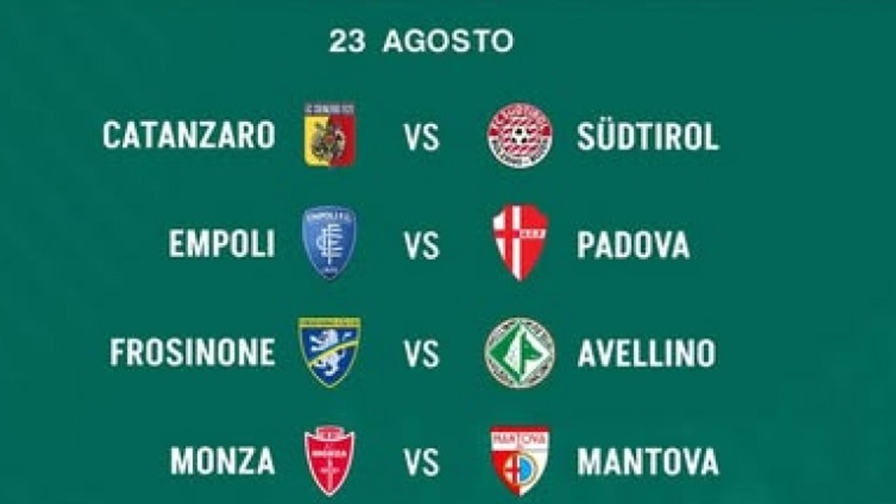 Avellino, debutto a Frosinone: ecco il calendario completo dei lupi