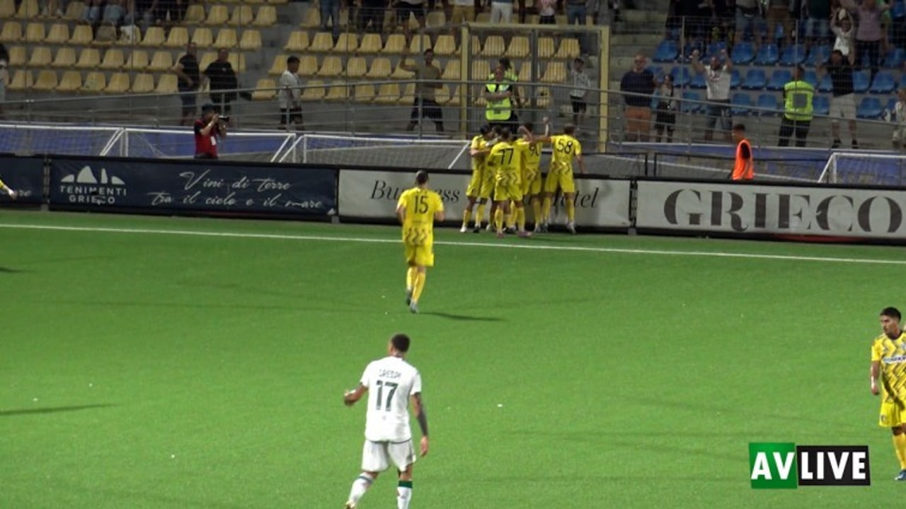 Audace Cerignola-Avellino 1-0, gli highlights