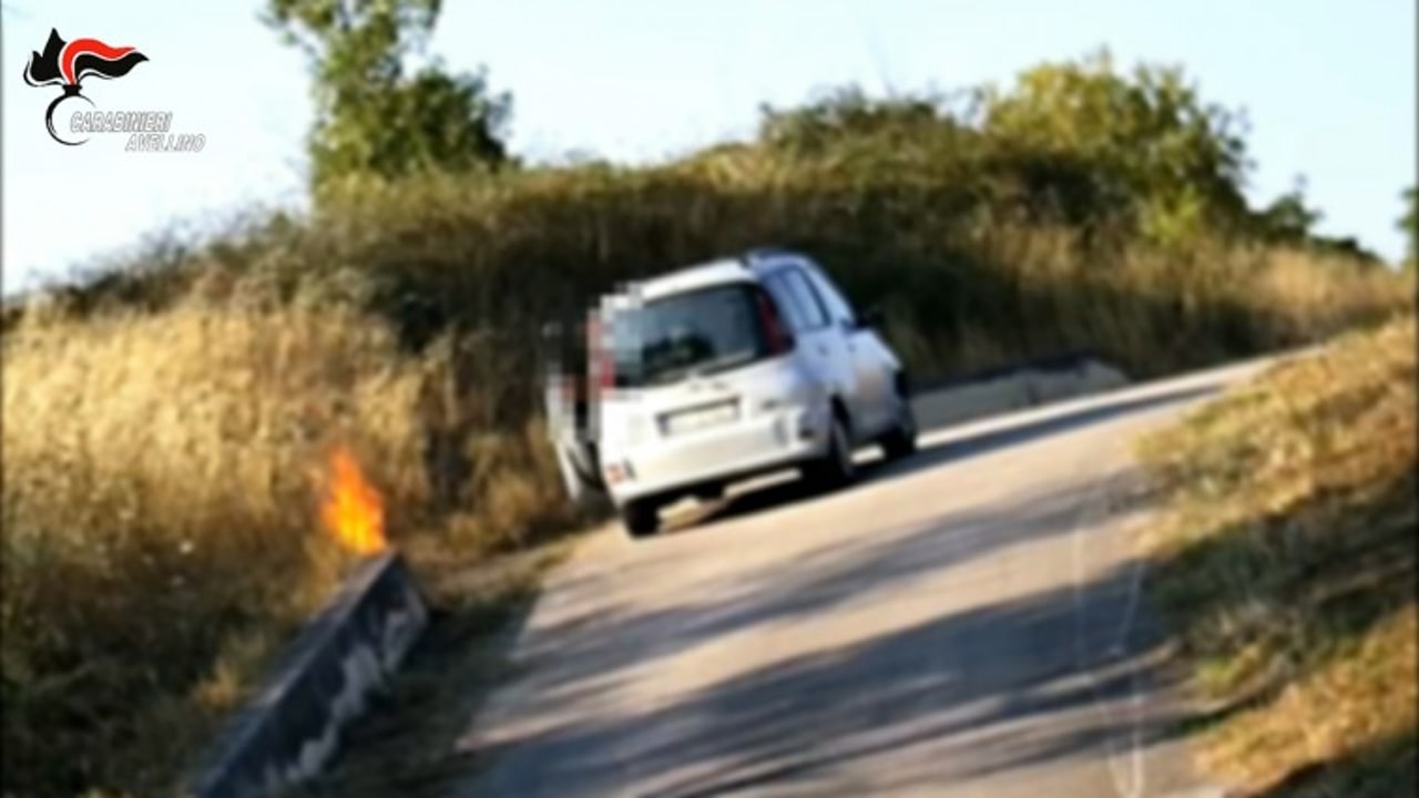 Incendio a Montemiletto, incastrato dalla videosorveglianza: arrestato 58enne