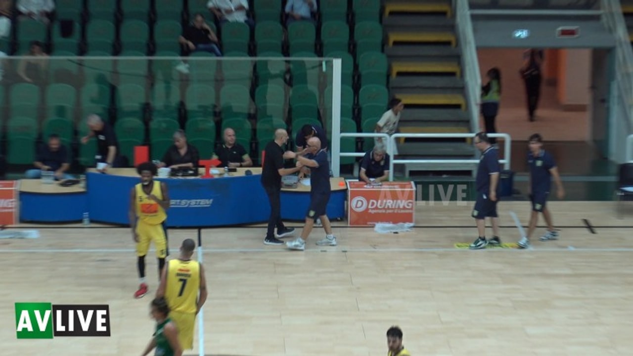Avellino Basket-Givova Scafati, gli highlights dell'amichevole
